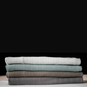 Cotton chevron blankets